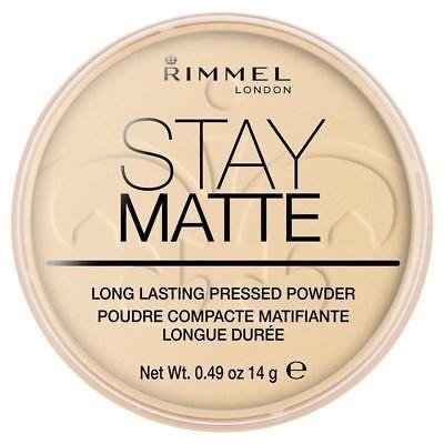 Rimmel London Stay Matte Pressed Powder 14g - 001 Transparent