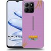 Picasee silikónový prehľadný obal pre Honor 70 Lite - COONDA růžovka