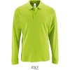 SOL´S PERFECT LSL / Pánska polokošeľa s dlhým rukávom - apple green M