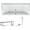Laufen Pro Pack akrylátová vaňa 180 x 80cm + sifón + nohy
