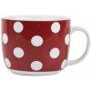 Banquet Polévkový hrnek červený s puntíky 730 ml
