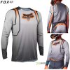 Fox 360 Vizen jersey grey, šedá, L