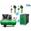 SESTAVA KOMPRESOR + SUŠIČKA + FILTRACE - SAP4/150 příkon 4,0 kW, výkon 650 l/min, 10 bar, vzdušník 150 l, sušička, filtrace