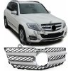 Mercedes Benz X204 GLK predná maska strieborno - chrómová