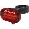 FORCE BASIC LEDCOB 16 Lm blikačka zadná + batérie