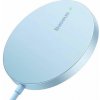 Baseus Simple Mini3 magnetická bezdrôtová nabíjačka, 15 W, modrá