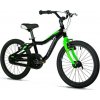Leader Fox BUBU BOY 18, BLACK SHINY (V-BRAKE/CHAIN) detské kolo - černé