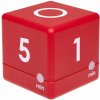 TFA 38.2039.05 - Digitálny časovač CUBE - červený