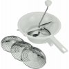 Cedník Cediaci stroj s tromi nástavcami nerez/plast (226635088)