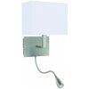 Searchlight 6519SS ADJUSTABLE WALL nástenné svietidlo 1xE27 + LED
