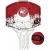 Mini basketbalová doska Wilson NBA Team Atlanta Hawks Mini Hoop WTBA1302ATL