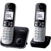 Telefón Panasonic KX TG6812FXB DUO DECT