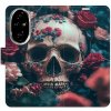 iSaprio Flip puzdro Skull in Roses 02 pre Honor 200 Pro skinros02-FLP2-Hon200P