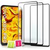 3-BALENIE Tvrdené Sklo pre Vivo X80 Pro (Plné 5D, Zakrivené, 9H)