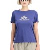 Alpha Industries dámske tričko New Basic T BL W night purple Farba: fialová, Veľkosti dámske: S