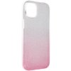 Kryt Shining Case iPhone 15 Plus Clear/Pink