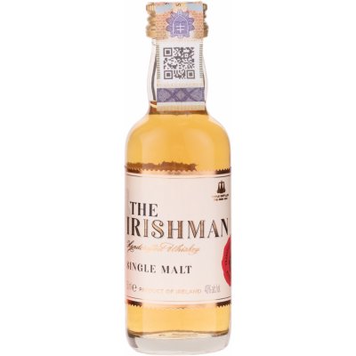 The Irishman Single Malt Mini 40% 0,05 l (čistá fľaša)