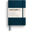 Leuchtturm1917 Zápisník Deep Sea Softcover A5 linajkový