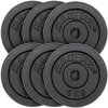 MAXXIVA 81659 Sada závažia 6 x 5 kg, liatina