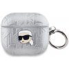 Karl Lagerfeld PU Embossed Karl Head Puzdro na AirPods 3 KLA3PGKIPS