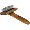 Bamboo Groom Malý jemný kartáč s nerezovými hroty, Finišák