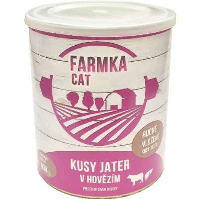 Falco FARMKA CAT s pečeňou 800 g