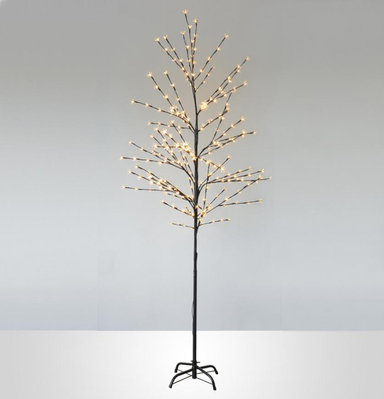 MagicHome Strom Cherry Tree,192 LED teplá biela jednoduché svietenie 230 V 50 Hz IP44 exteriér L-1,80 m