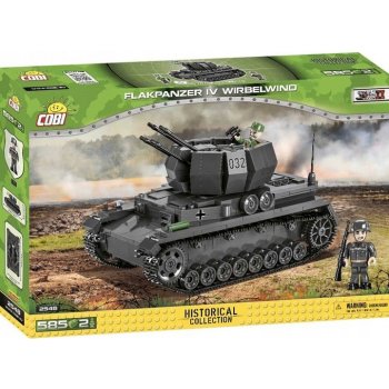 Cobi 2548 World War II Samohybný protilietadlový kanón Flakpanzer IV WIRBELWIND