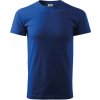 BEZPOTLAČE / BEZ POTLAČE - Klasické pánske tričko vyššej gramáže - 4XL ( Kráľovská modrá )