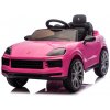 Detské elektrické auto Porsche Cayenne ružové