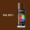 Farba v spreji akrylová HQS RAL 8011 lesklá 400ml