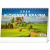NOTIQUE Stolový kalendár Slovenská krajina 2026, 23,1 x 14,5 cm - autor neuvedený