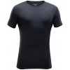 DEVOLD Pánske tričko BREEZE MERINO MAN T- SHIRT black - čierne Veľkosť: S