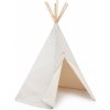 Nobodinoz detské teepee Arizona blue thin stripes natural