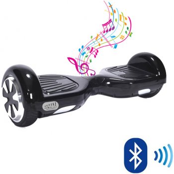 Eljet Hoverboard Standard čierna s bluetooth reproduktorem