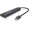 RAIDSONIC ICY BOX USB Hub, 4port, USB C/4x USB