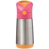 B.Box Thermos Mini termoska s rúrkou Pink Orange 350 ml