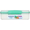 Sistema Plastics Sistema® TO GO™ Krabička na desiatu s oddelenou priehradkou 410 ml, mätová