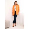 Kesi Sako 9709 s elegantnou klopou Oranžová