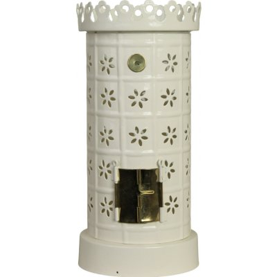 Strömshaga Kovový svietnik Tiled Stove White