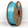 GEMBIRD Tisková struna (filament) PLA, 1,75mm, 1kg, silk rainbow, modrá/zelená 3DP-PLA-SK-01-BG