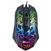 C-TECH Tychon/Herná/Optická/3 200 DPI/Drôtová USB/Čierna (GM-03P)