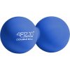 DOUBLE LACROSSE BALL 4FIZJO - modrá