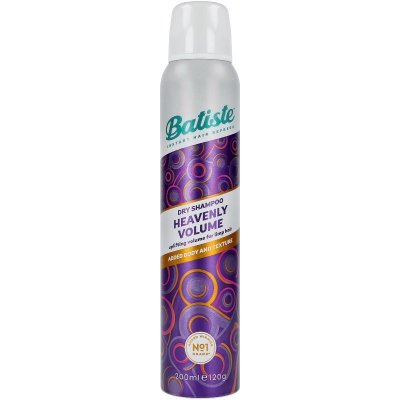 Batiste Dry Shampoo Heavenly Volume - suchý šampón pre super objem, 200 ml