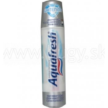 Aquafresh Family Protection Whitening zubná pasta s dávkovačom 100 ml