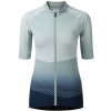 Dámsky cyklistický dres Dare 2b Lightnint short sleeve printed jersey Veľkosť: XL / Farba: zelená/modrá