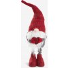 Trpaslík vianočný škriatok teleskopowy duży gnóm 95 cm XXL dekorácia ozdoba