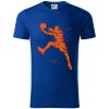 Basketball player splash - Tričko z organickej bavlny - S ( Kráľovská modrá )