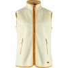 FJÄLLRÄVEN Vardag Pile Fleece Vest W, Chalk White - L