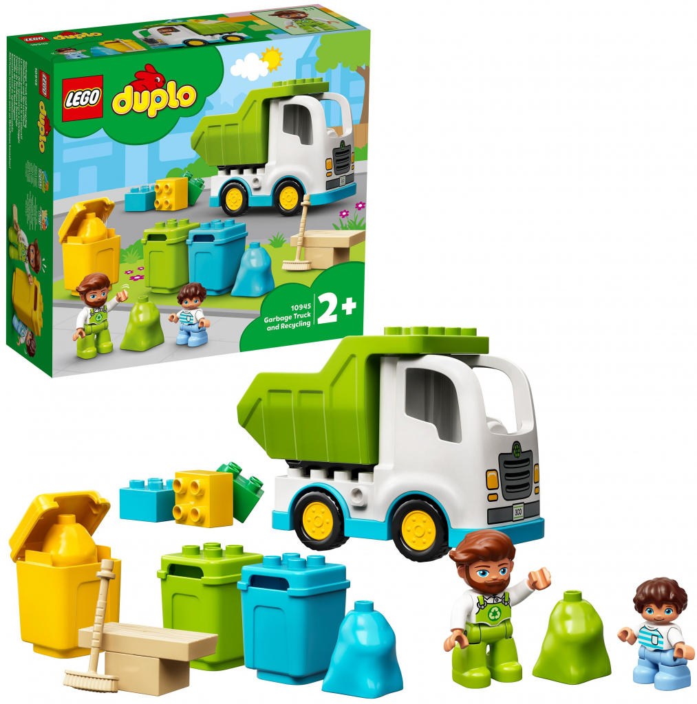 LEGO® DUPLO® 10945 Popelářský vůz a recyklování od 20,79 € - Heureka.sk